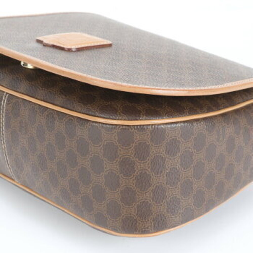 Celine Macadam Triomphe leather shoulder bag hand tote VVV - Picture 5 of 9